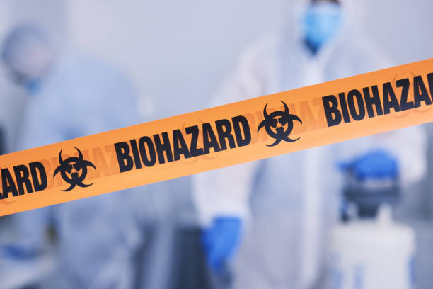 Professional Infectious Disease Decontamination technician working in Temple, PA